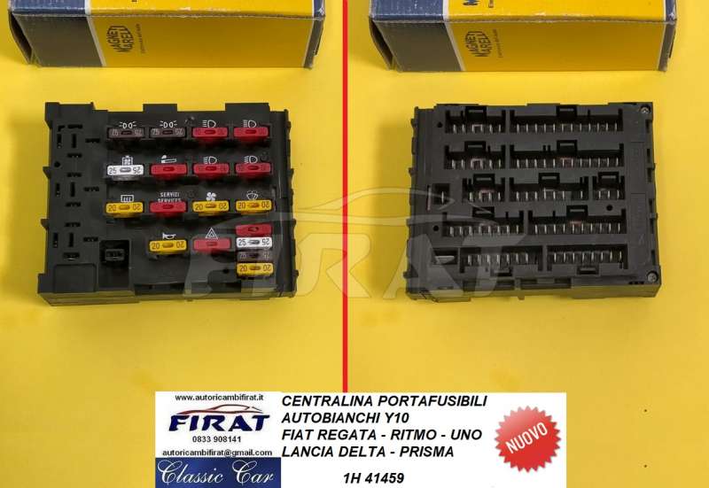 CENTRALINA PORTAFUSIBILI FIAT UNO-RITMO-REGATA-DELTA (41459)